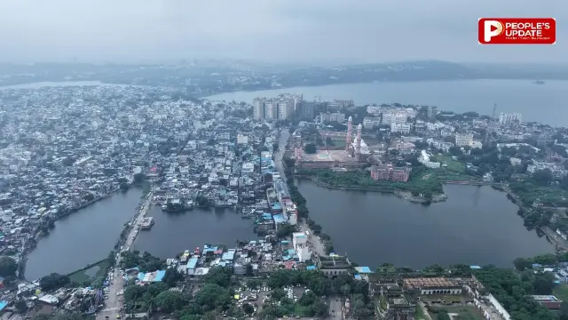 विश्व झील दिवस-भोपाल का तीन सीढ़ी तालाब सिस्टम अतिक्रमण में डूबा, स्विट्जरलैंड में हो रही आइस स्केटिंग