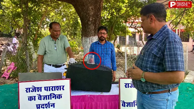 संकरी गलियों में DJ का शोर कितना खतरनाक? राष्ट्रपति पुरस्कृत शिक्षक राजेश पाराशर ने वैज्ञानिक प्रदर्शन से समझाया ‘कैन्यन इफेक्ट’