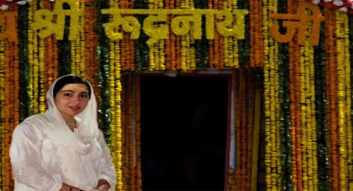 शिव भक्ति में लीन दिखी सारा अली खान, रुद्रनाथ धाम की यात्रा में सादगी से जीत लिया सबका दिल