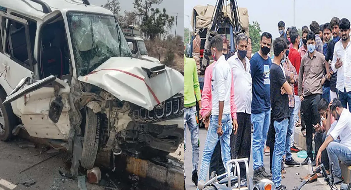 रीवा में स्कॉर्पियो ने चार लोगों को कुचला, दो गंभीर रूप से घायल