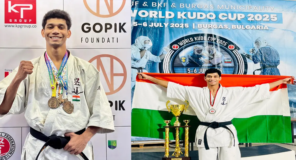 कौन हैं एमपी के गोल्डन बॉय खिलाड़ी, जिन्होंने कूडो वर्ल्ड कप 2025 में रजत पदक जीता 