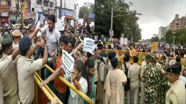  TRE-4 को लेकर पटना में जोरदार प्रदर्शन, पुलिस लाठीचार्ज पर मचा हंगामा, केंद्रीय मंत्री चिराग पासवान ने जताई नाराजगी