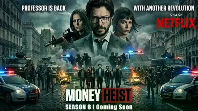 5 सीजन के बाद Money Heist फिर करेगा धमाकेदार एंट्री, Netflix ने किया बड़ा ऐलान