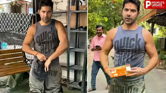 वरुण धवन का मंदिर लुक बना बवाल, सोशल मीडिया पर मचा हंगामा! 
