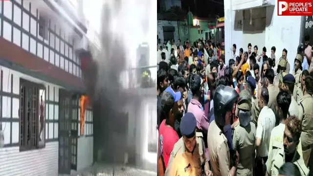 पथराव, आगजनी और इंटरनेट बंद, पूरे इलाके में बढ़ाई गई सुरक्षा