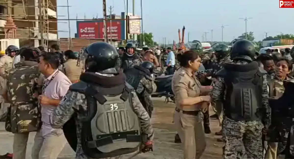 दतिया में हाईवे जाम, पुलिस पर पथराव से मचा हड़कंप, NH-44 पर 15 KM लंबा जाम