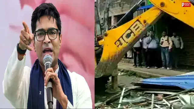 अभिषेक बनर्जी के पांच मंजिला कार्यालय पर चला बुलडोजर, अवैध निर्माण के आरोप में प्रशासन की कार्रवाई