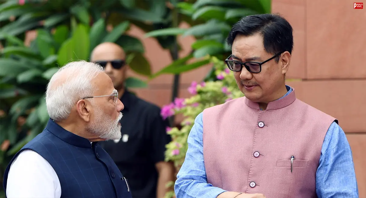 PM मोदी से मिले रिजिजू, फिर स्पीकर से चर्चा, FCRA बिल पर JPC का विकल्प आया सामने