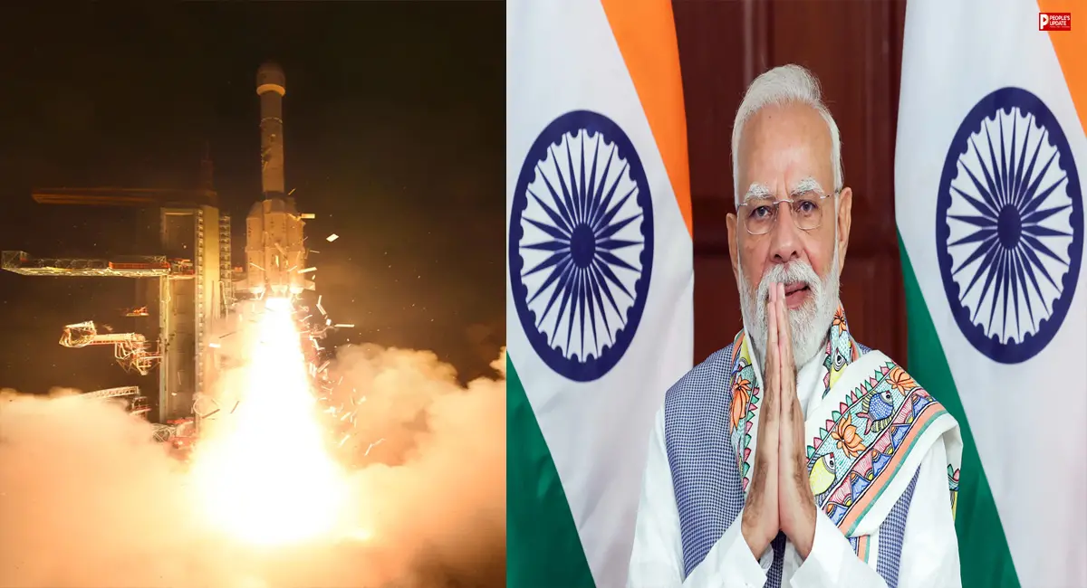 भारत ने फिर छुआ अंतरिक्ष! GSLV-F17 की सफलता पर PM मोदी ने कहा- गर्व का पल, खेती से बाढ़ तक आएगा काम…. - Image