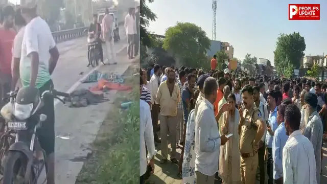 धार में बदनावर में तेज रफ्तार ट्राले का कहर, दंपती और बेटी की मौत, दूसरी घायल