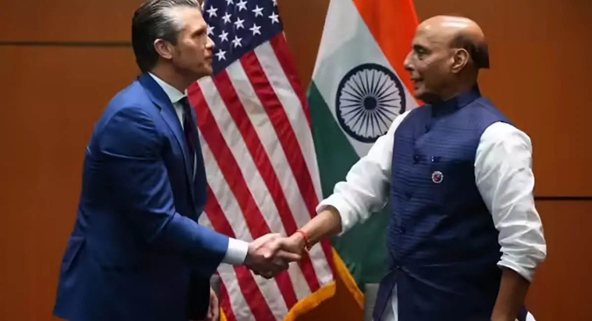 भारत-अमेरिका के बीच हुई अहम रक्षा डील, रक्षी मंत्री बोले- नए अध्याय की शुरुआत, एक्स पोस्ट पर साझा की जानकारी