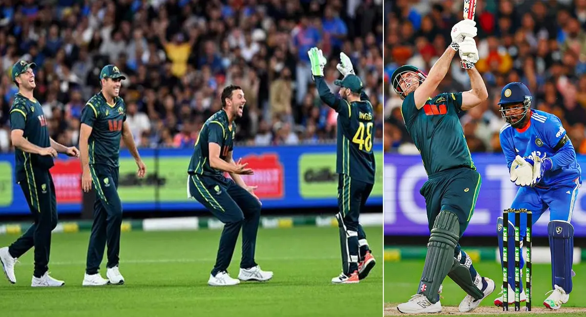 दूसरा टी-20 4 विकेट से हारी इंडिया, मिचेल मार्श ने खेली 46 रन की पारी, अभिषेक की पारी में फिरा पानी