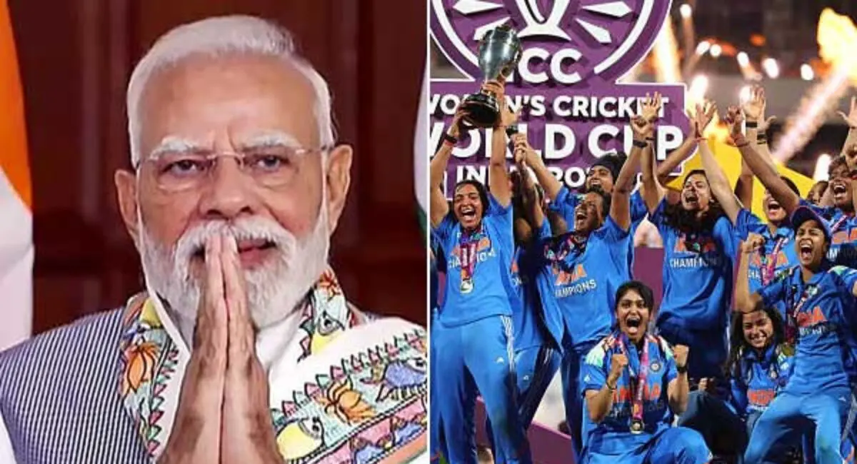 भारतीय विमेंस टीम PM मोदी से करेंगी मुलाकात, आज शाम मुंबई से नई दिल्ली के लिए भरेगी उड़ान