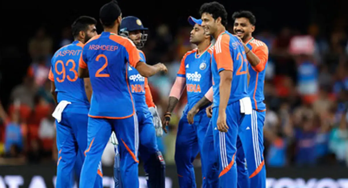 चौथे टी-20 में भारत की 48 रनों से जीत, सुंदर ने 3 विकेट झटके, सीरीज में हासिल की 2-1 की बढ़त