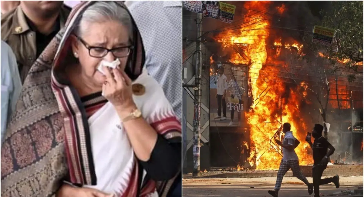 5 जिलों में आगजनी की घटनाएं, ढाका में सेना की 12 टुकड़ियां तैनात