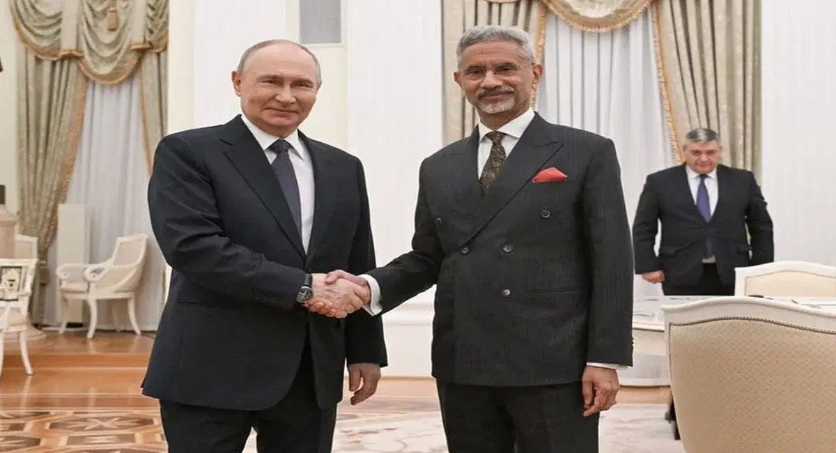 रूसी राष्ट्रपति से मिले एस.जयशंकर, बोले-आतंकवाद पर कोई बहाना नहीं चलेगा