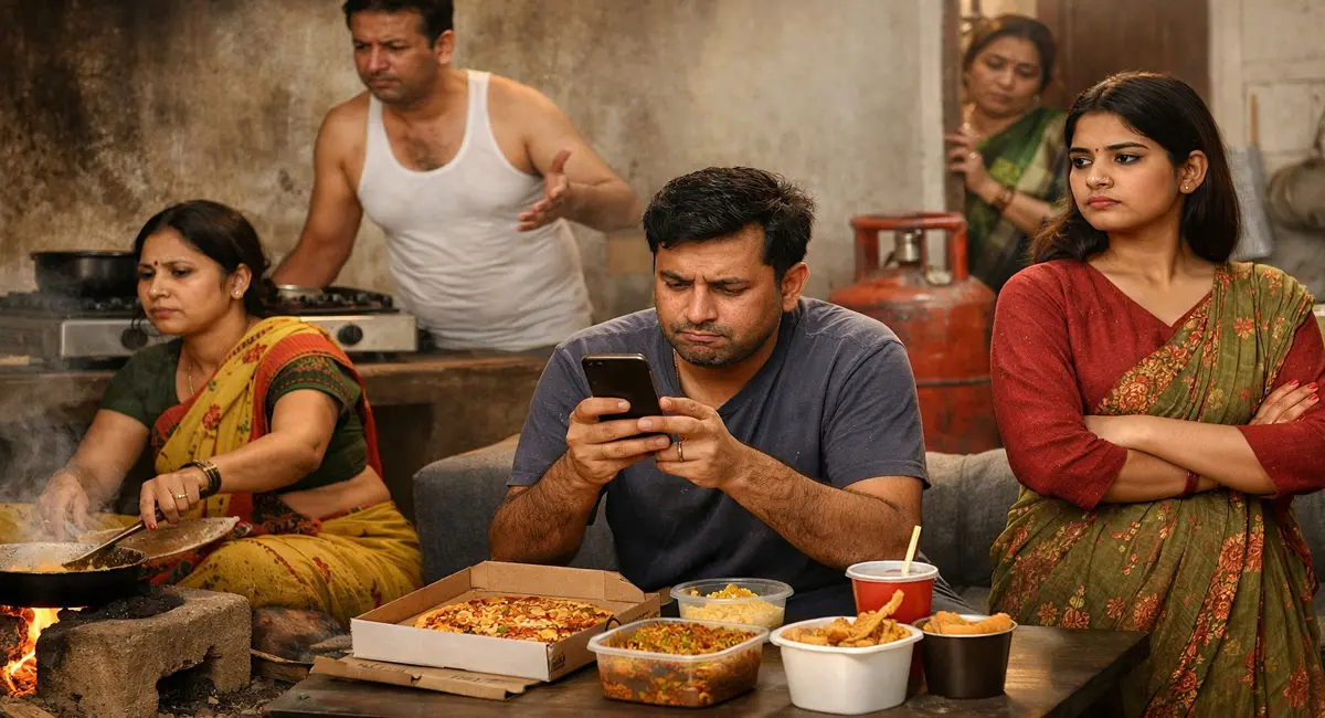 बीते 5 दिन में पहुंची चार शिकायतें, पत्नी ने कहा चूल्हे पर नहीं बनाएगी खाना...