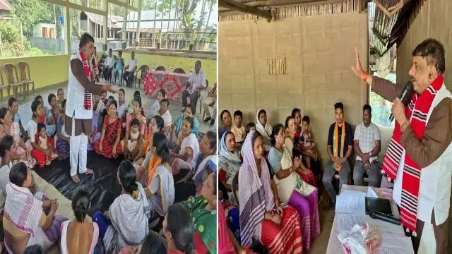 भोपाल सांसद आलोक शर्मा का असम में चुनावी दौरा, बूथ स्तर पर साधा फोकस