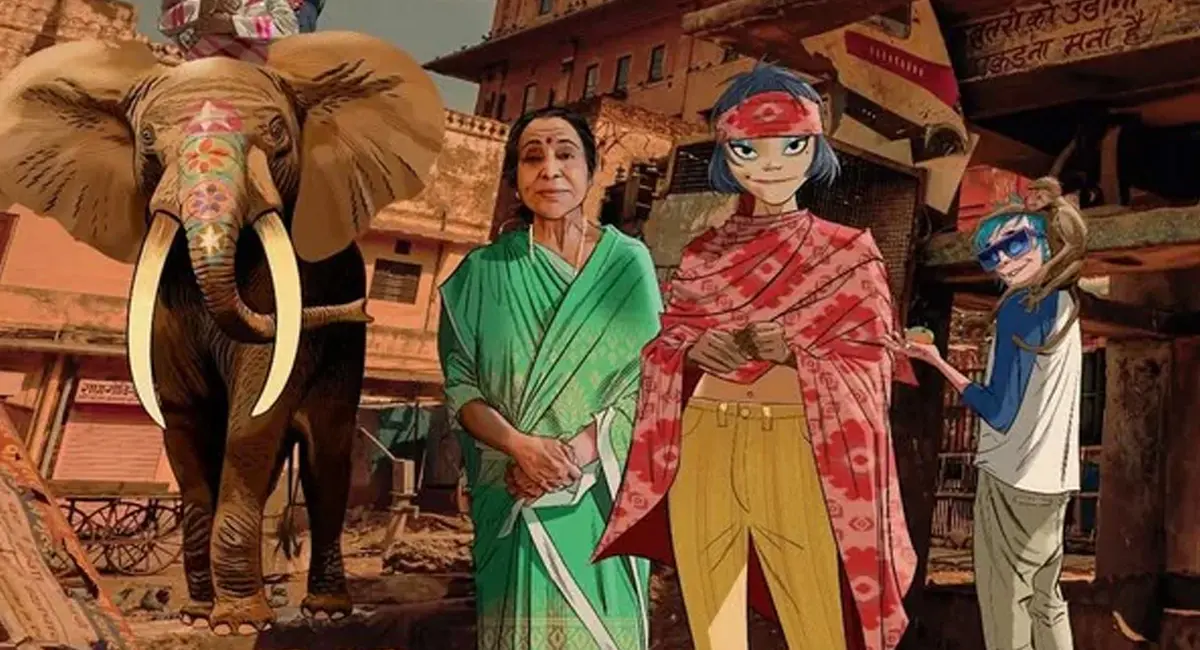 ‘गोरिल्लाज’ संग बना ग्लोबल इतिहास