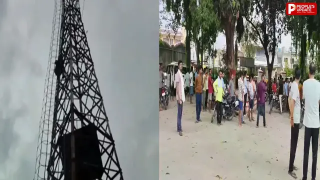 100 फीट ऊंचे टावर पर महिला ने लगाई फांसी, फोन पर सुसाइड के वीडियो देखे थे, जांच शुरू