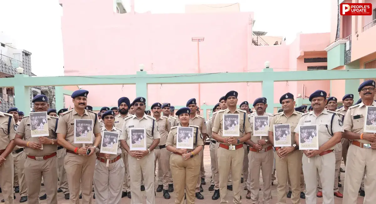 नशे से दूरी है ज़रूरी 2.0' अभियान का समापन, SP हितिका वासल ने दिलाया नशामुक्ति का संकल्प