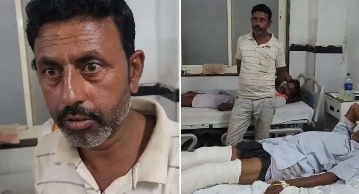 मंत्री की गाड़ी ने ई-रिक्शा को मारी टक्कर, बुजुर्ग सहित 6 लोग घायल