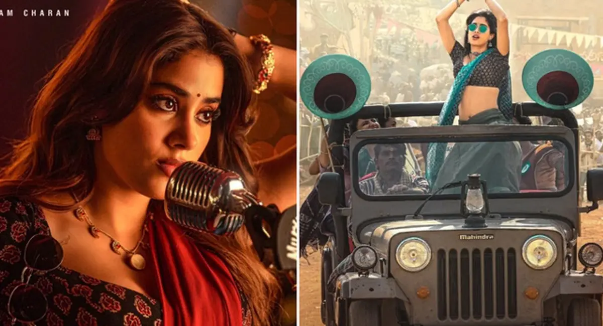 'पेद्दी' मूवी का पोस्टर रिलीज, 'अचियम्मा' की भूमिका में नजर आएंगी जान्हवी कपूर