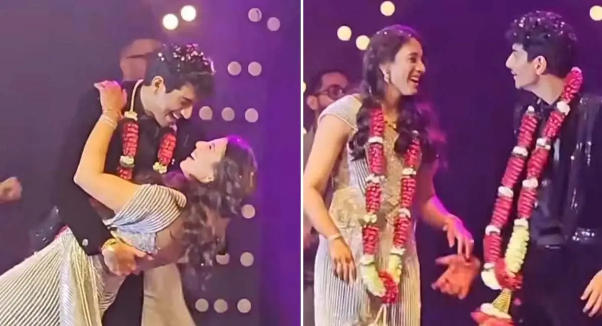 संगीत नाइट में छाया स्मृति-पलाश का रोमांस, टीम इंडिया के डांस ने फैंस को किया क्रेजी