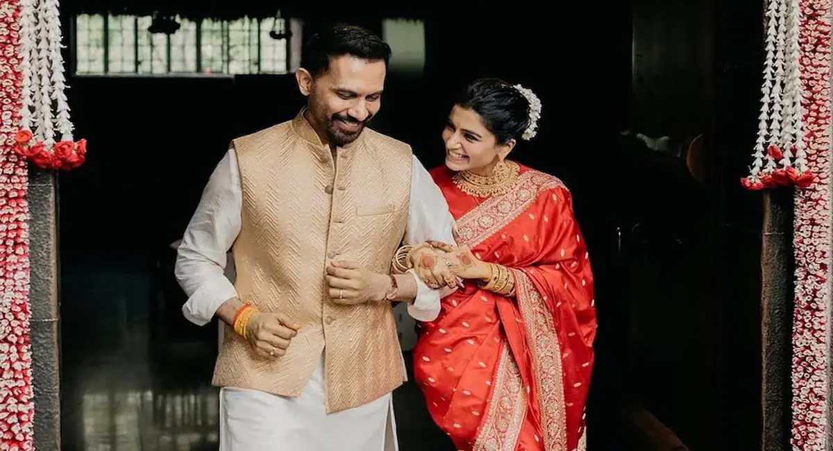 चार साल बाद फिर सजा दुल्हन का जोड़ा, सामंथा बनीं मिसेज निदिमोरू, इंस्टाग्राम पर शेयर कीं शादी की तस्वीरें