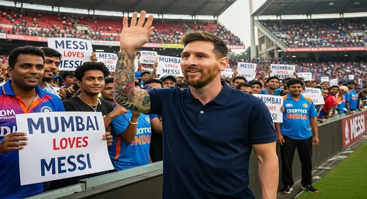 मुंबई में मेसी का जलवा, क्रिकेट और बॉलीवुड सितारों से होगी मुलाकात