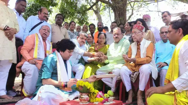 भोपाल में साहित्यकार पार्क का भूमि पूजन, संस्कृति और साहित्य को मिलेगा नया मंच