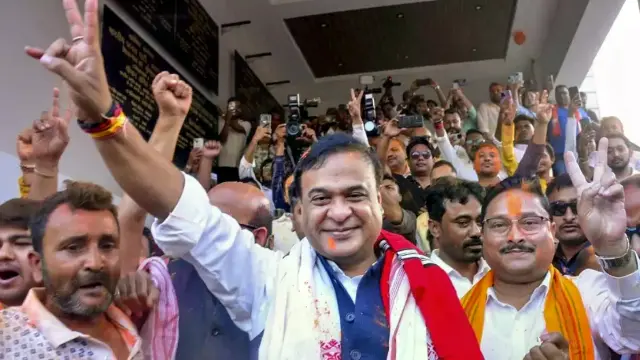 हिमंत बिस्वा सरमा फिर बने BJP विधायक दल के नेता, CM शपथ की तारीख फाइनल