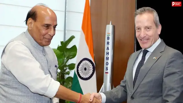 भारत दौरे पर इस्राइली रक्षा प्रमुख, राजनाथ सिंह के साथ हुई अहम बैठक
