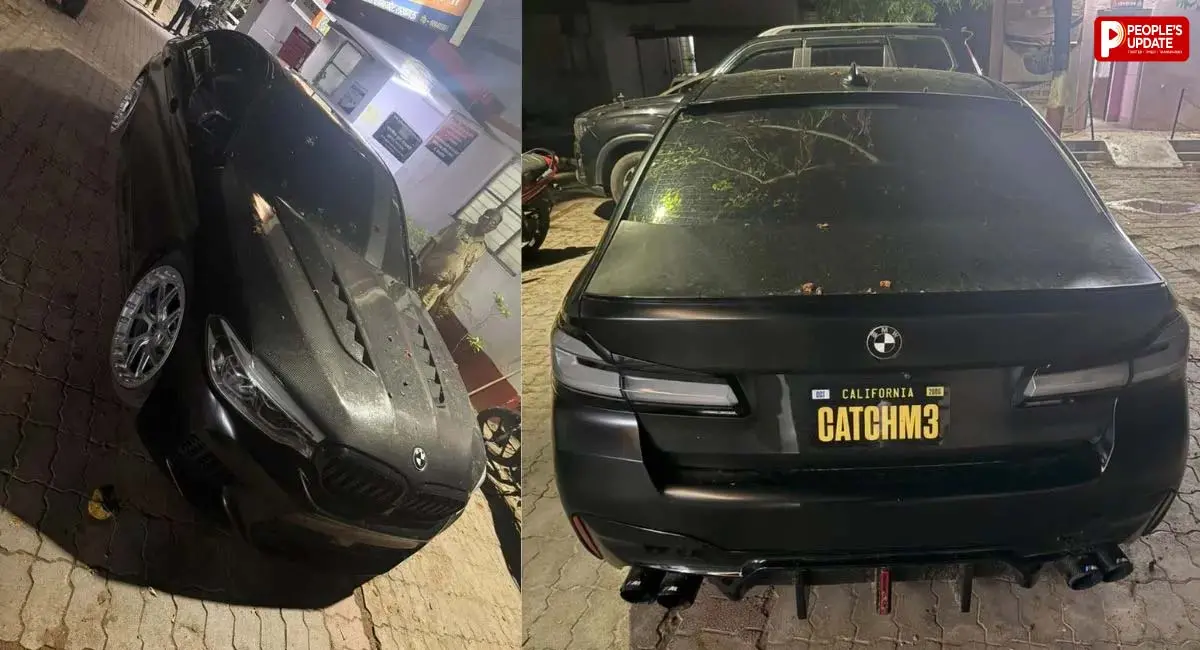 लखनऊ में BMW से 26 लाख रुपए बरामद, डिग्गी के लॉकर में छिपाई गई थी रकम