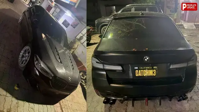 लखनऊ में BMW से 26 लाख रुपए बरामद, डिग्गी के लॉकर में छिपाई गई थी रकम