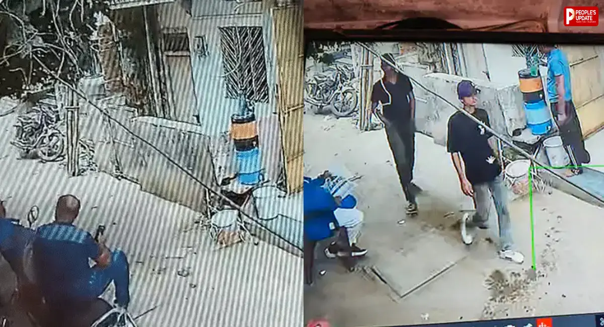 बदमाशों ने 3 सेकंड में 5 बार घोंपा चाकू, CCTV में कैद हुई वारदात