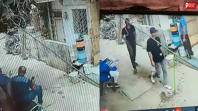 बदमाशों ने 3 सेकंड में 5 बार घोंपा चाकू, CCTV में कैद हुई वारदात