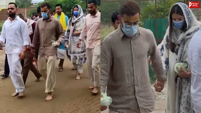 गुरु पूर्णिमा से पहले प्रेमानंद महाराज के दरबार में टेका माथा, जाते-जाते बोले 'राधे-राधे'