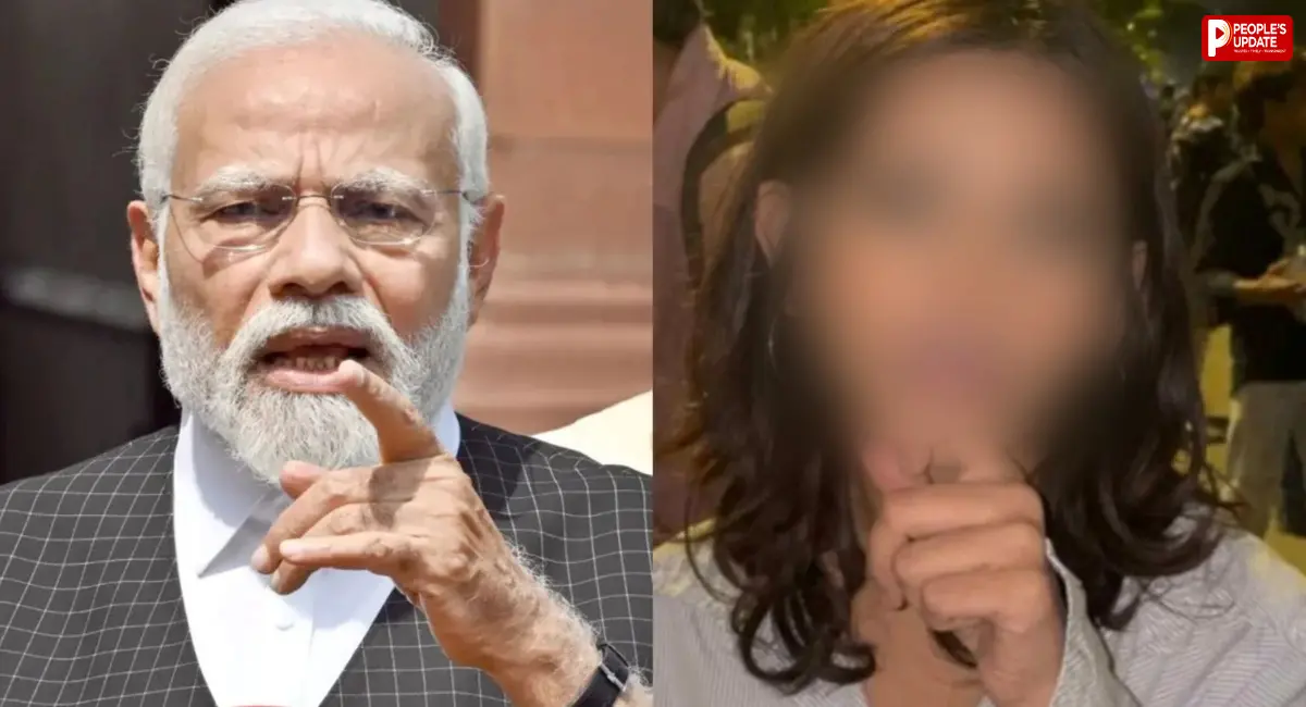 PM मोदी को अपशब्द बोलने वाली लड़की का वीडियो वायरल, रोते हुए पूरे देश से मांगी माफी