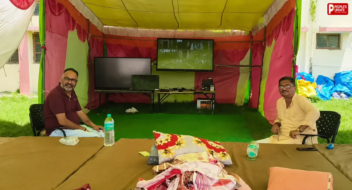 दतिया में नतीजों से पहले हाई अलर्ट! स्ट्रांग रूम के बाहर कांग्रेस की 24 घंटे पहरेदारी
