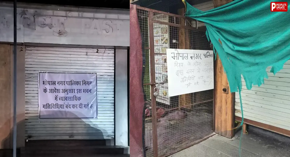 अरेरा कॉलोनी में कैफे-रेस्टोरेंट समेत कई दुकानें बंद, सुप्रीम कोर्ट की सख्ती का असर