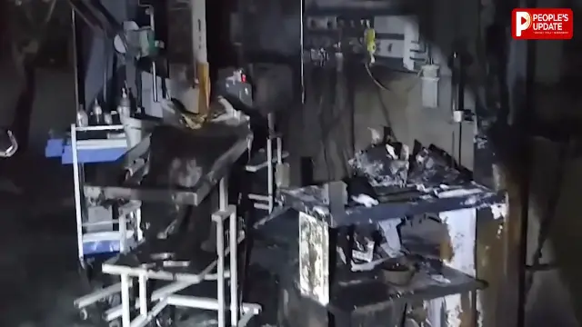अमरावती के सरकारी अस्पताल में भीषण आग, 3 नवजातों की मौत, 6 बच्चे घायल