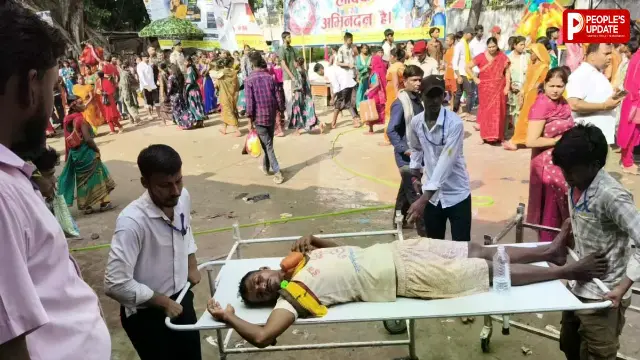 सावन के आखिरी सोमवार पर सिंहेश्वर मंदिर में भगदड़़, कई श्रद्धालु अस्पताल पहुंचे; पुलिसकर्मी भी घायल