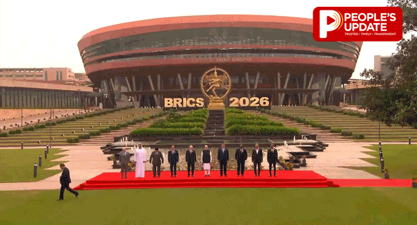 BRICS Summit 2026 LIVE: भारत मंडपम में दिखी हरियाली की तस्वीर, मोदी समेत नेताओं ने मिलकर किया पौधारोपण