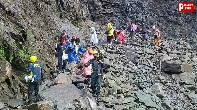 केदारनाथ यात्रा मार्ग पर बड़ा हादसा, पहाड़ से गिरी चट्टान ने ली यात्री की जान; करीब 1,000 लोग फंसे