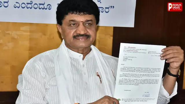 BJP के दिग्गज नेता ने थामा कांग्रेस का हाथ! पूर्व विधायक नरेंद्र बाबू ने छोड़ी पार्टी, नेताओं ने किया स्वागत
