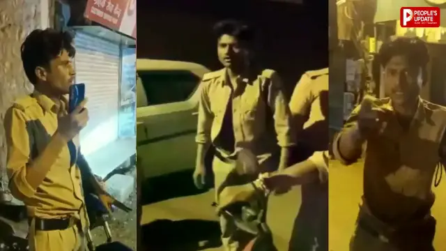 गुना में नशे में धुत सिपाही का हंगामा, लोगों से बदसलूकी; सरकारी राइफल भी थी साथ