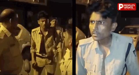 गुना में नशे में धुत सिपाही का हंगामा, लोगों से बदसलूकी; सरकारी राइफल भी थी साथ