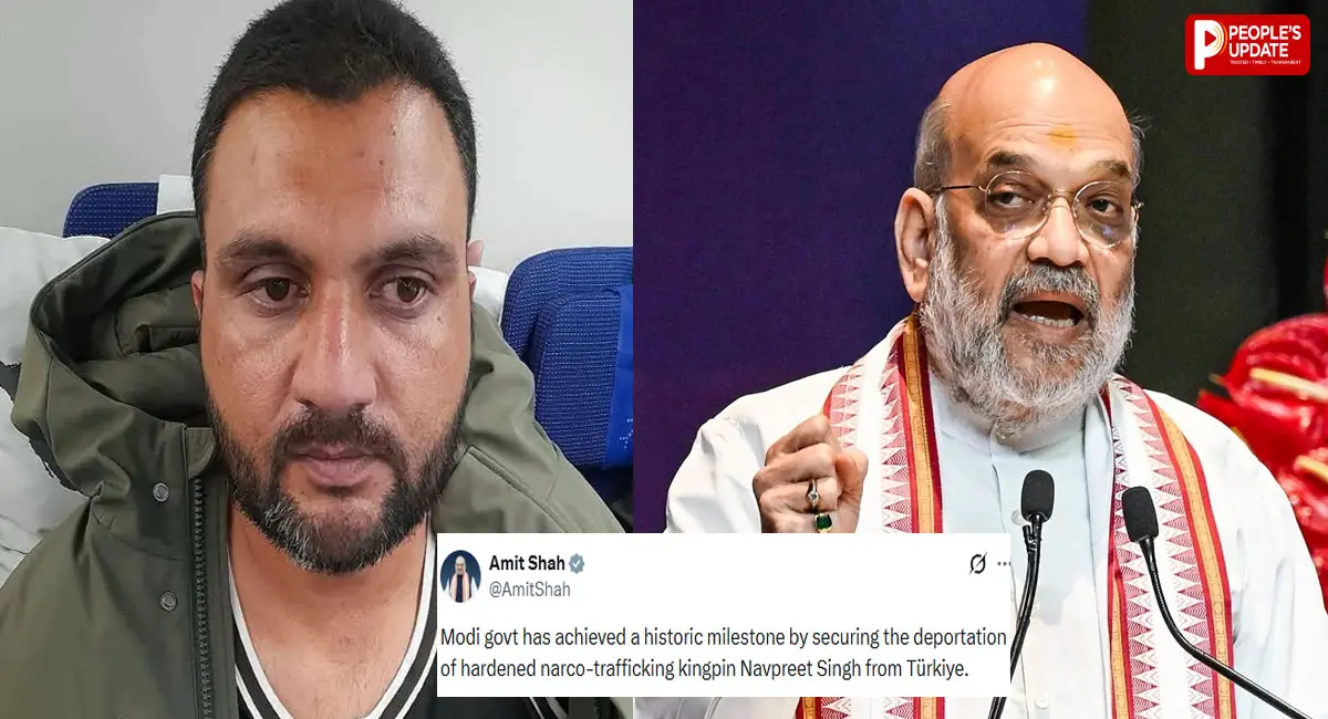 तुर्की से भारत लाया Drug माफिया नवप्रीत सिंह, 281 किलो हेरोइन से जुड़ा मामला, अमित शाह बोले- '2029 तक खत्म होंगे नार्को-कार्टेल'