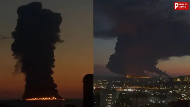 Russia Oil Tanker Fire: रूस के सोची के पास तेल टैंकर में लगी भीषण आग, यूक्रेनी ड्रोन हमले का दावा; 23 भारतीय क्रू सदस्य सुरक्षित